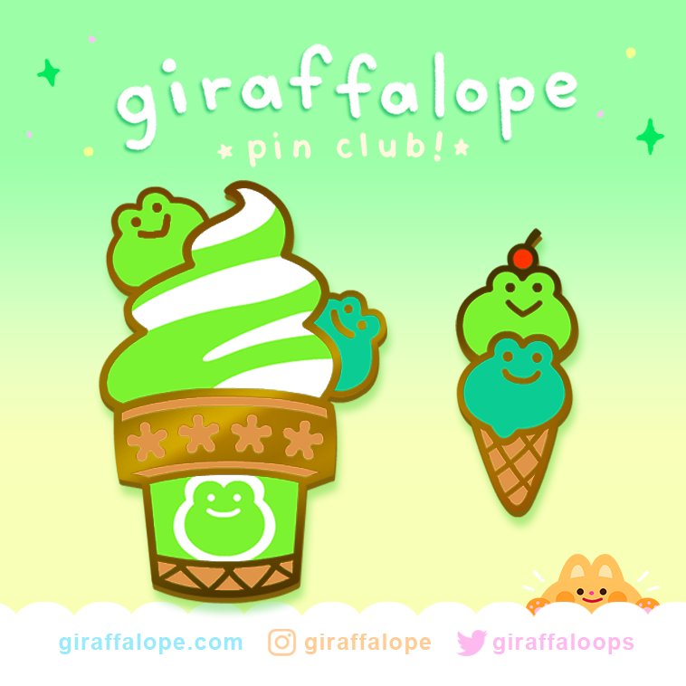 「Hi pals! June ptre0n rewards feature the」|giraffalope ✨🐱✨のイラスト