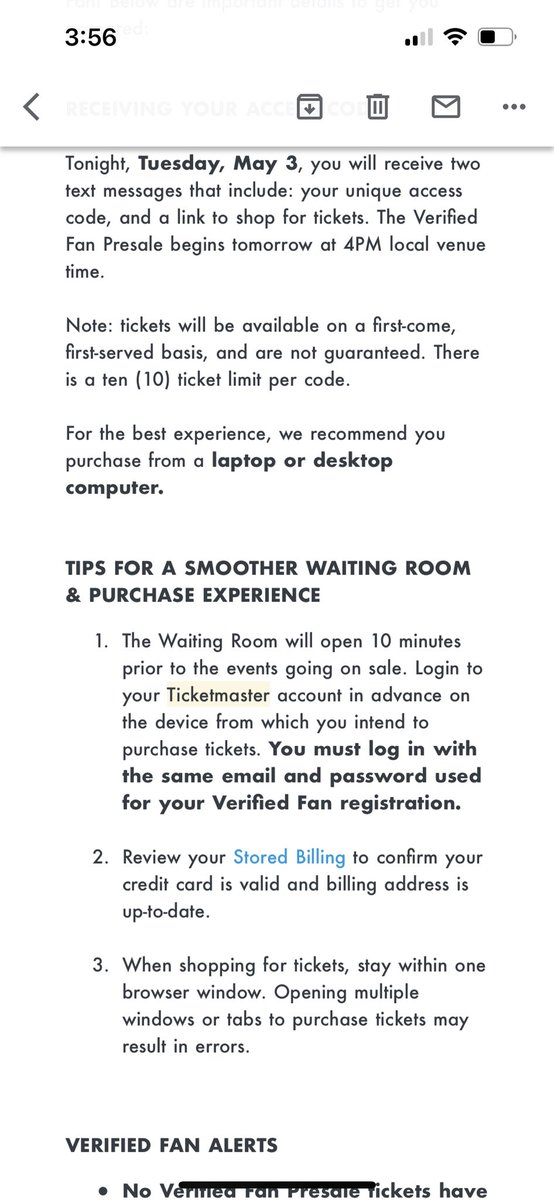 steeeena's tweet photo. @Ticketmaster I got a presale code for @lukecombs and I’m legit logging in and it keeps saying not verified and now I couldn’t get tickets!!! i am so mad!! HELP😡😡😡 https://t.co/enF6LDxoCm