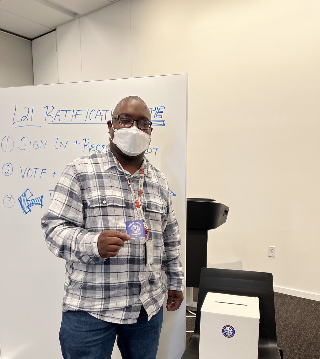 kenyaw's tweet photo. Just voted to ratify the #StaffUp CCSF employees IFPTE contract!
One more day left for members to vote! https://t.co/pv21f06Ydo