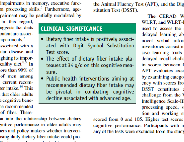 Theo_Ispoglou's tweet photo. Article now in press by @KostasProko, Giannos et al. Higher dietary #fiberintake is associated with improved specific components of #cognitivefunction in #olderadults aged 60 years and older, and reaching a plateau at 34 g/d https://t.co/fw5ecOdhHL https://t.co/za3wVODXFu