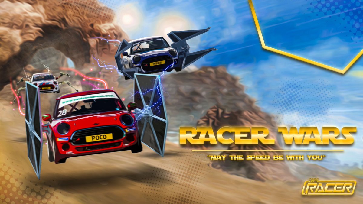 coparacer's tweet photo. No queremos dejar pasar este día sin antes comentaros algo...

Desde #CopaRacer nos unimos a la celebración mundial del #StarWarsDay 

#MayThe4thBeWithYou #MayThe4th #YoSoyRacer #MINI https://t.co/GQgWXN0CjN