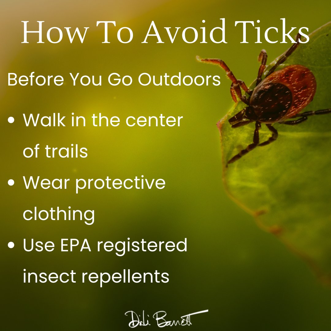 DidiBarrett106's tweet photo. Tick season is in full swing. Here are some helpful tips on how to avoid ticks and reduce your risk of Lyme disease.
#GetTickedOff #LymeDiseaseAwarenessMonth https://t.co/C3MZddVTlp