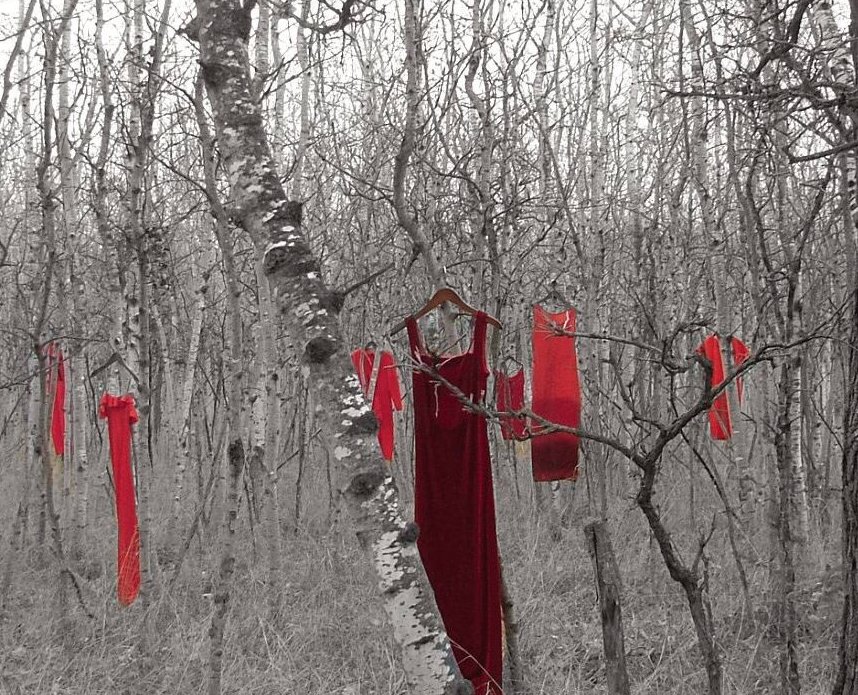 Today is #RedDressDay where we recognize, commemorate, honour and raise awareness about missing and murdered Indigenous women, girls, and gender diverse peoples. To learn more about the red-dress symbol, visit: bit.ly/3ydZZ3fb 
#MMIWG2S
