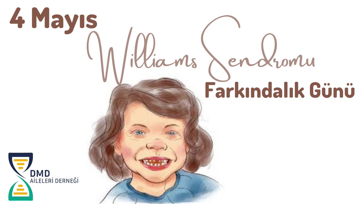 Dmd_aileleri's tweet photo. Ortalama 10.000 doğumda bir görülebilen Williams Sendromu, 1961 yılında Williams ve Beuren adlı doktorlar tarafından teşhis edilmiştir. Tüm sağlık sorunlarına karşın yüzlerinde tebessüm eksik olmayan bu çocukları nadir diye görmezden gelmeyelim. #WilliamsSendromufarkındalıkgünü https://t.co/xX3g1xnCoP