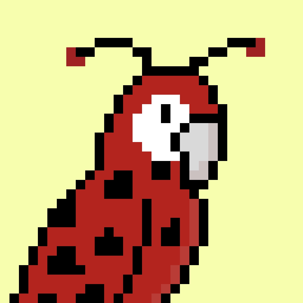 PixelMacaws's tweet photo. Pixel Macaw #33 is on sale for only (0.008) ETH. #NFT

Check the rest of the #NFTCollection at: https://t.co/DWa4GRjXvW 

Discord: https://t.co/QeSuw3L7BG https://t.co/XdzJnpKIq4