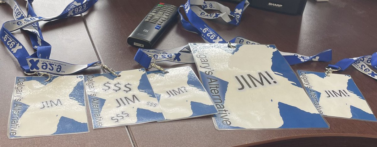 Years ago I received a tag with an ! on it. At each station since I replicate that. This is what I get from the <a href="/X929/">X92.9</a> team. The best.