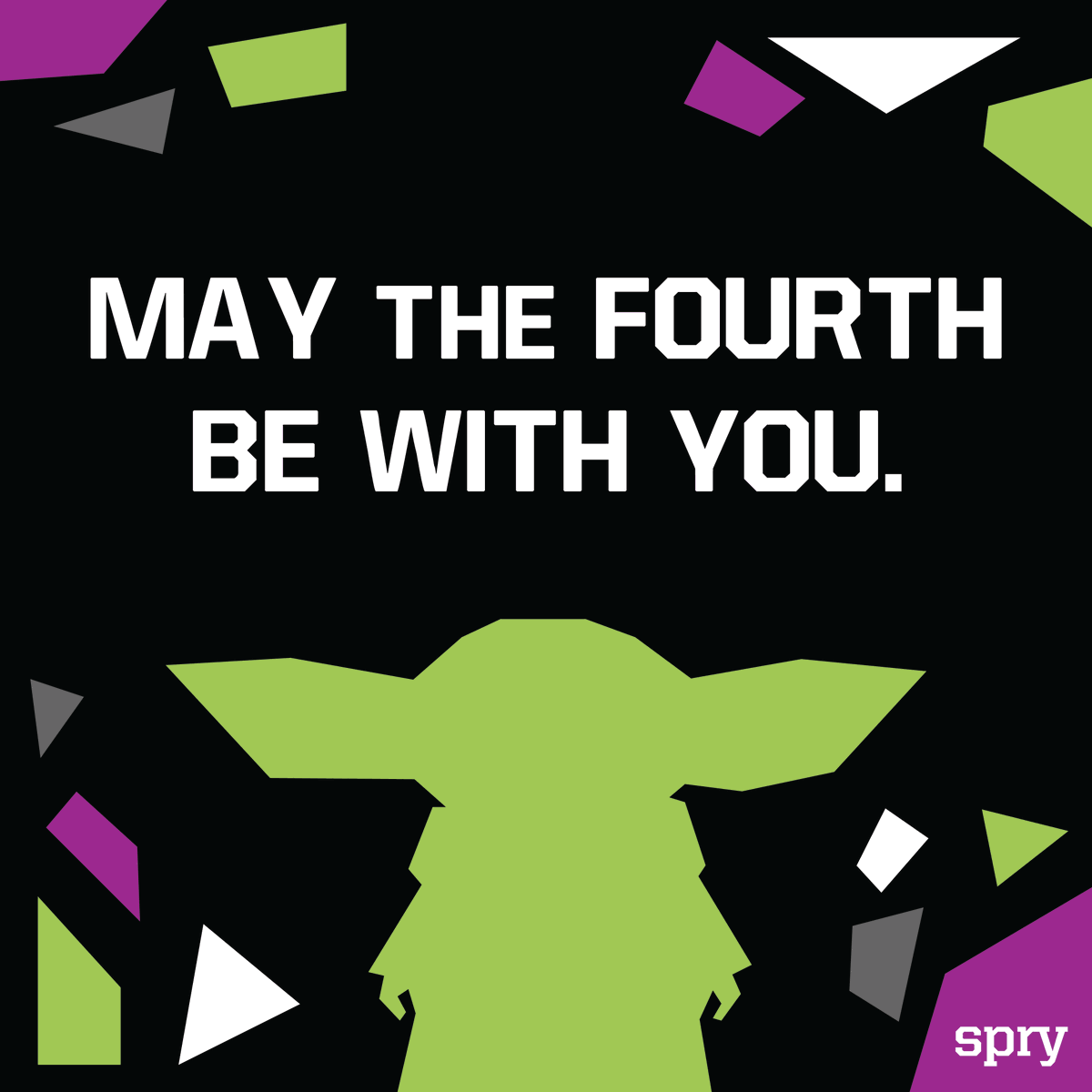 thinkspry's tweet photo. Happy Star Wars Day! 

Need more Spry in your life?  Check our website https://t.co/BuAOMmUSRc for our services, podcast, FB group, and basically any other social media resource you might need.  We got you!

#socialmediaforgood #socialmediaonpurpose #digitalculture https://t.co/6rxyJMk7B0