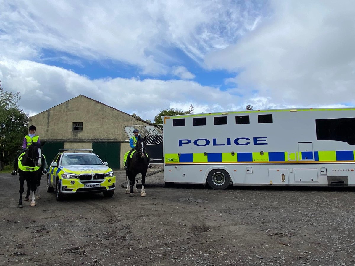 Police Scotland Horses tweet media