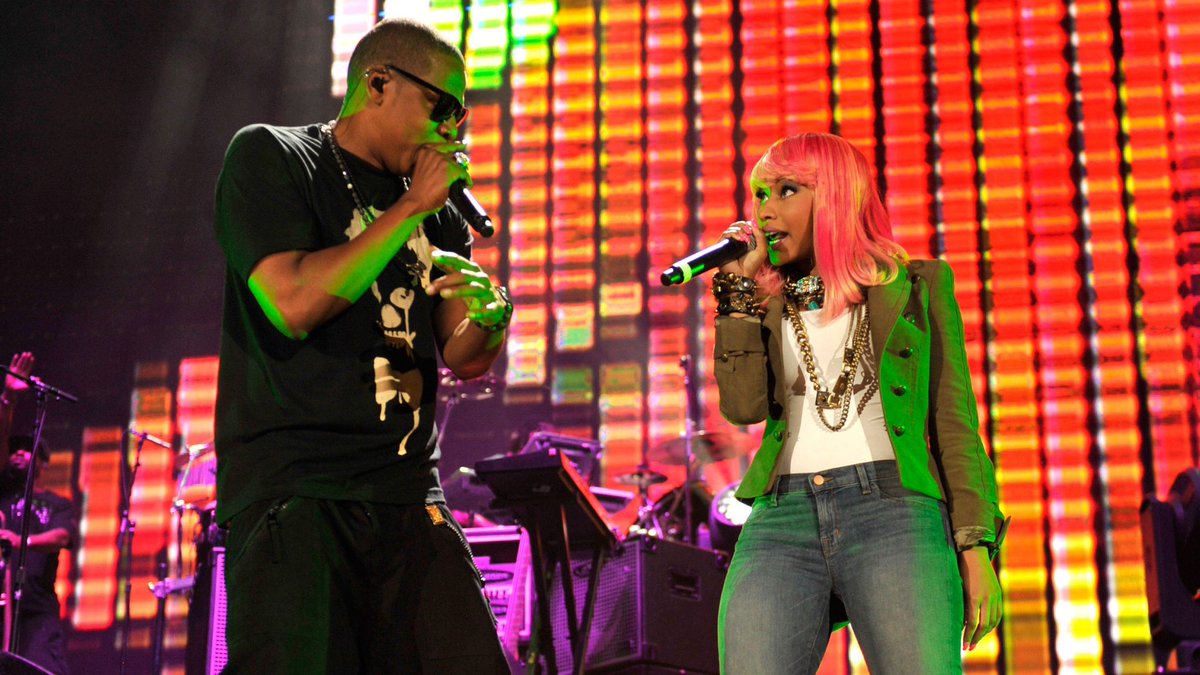 OnikaOf's tweet photo. Nicki went toe to toe with two Rock &amp; Roll Hall of Fames in Jay-Z &amp; Eminem #SheIsDifferent #SheSeatsByHerself https://t.co/5HpUyWrlyp