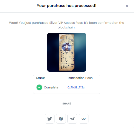 brycent's tweet photo. Just purchased my @playbigtime Silver VIP pass, not missing out on one of the best games in blockchain. https://t.co/PFuuxbqiw9