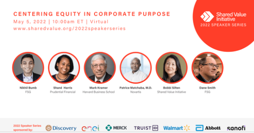 CapEQimpact's tweet photo. Join the @SVInitiative and @FSGtweets on May 5 for a conversation about Centering Equity in Corporate Purpose – a new guide with recommendations to help companies transform strategy to deliver more equitable outcomes. Register here: https://t.co/0RdveEVerT https://t.co/8zsdqxI26x