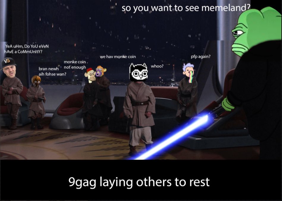 Was looking around at other projects and came across <a href="/memeland/">Memeland ❤️ Memecoin</a>. Loved the idea of making a meme for a “meme list” spot so I’d thought I’d share my creation with you all.