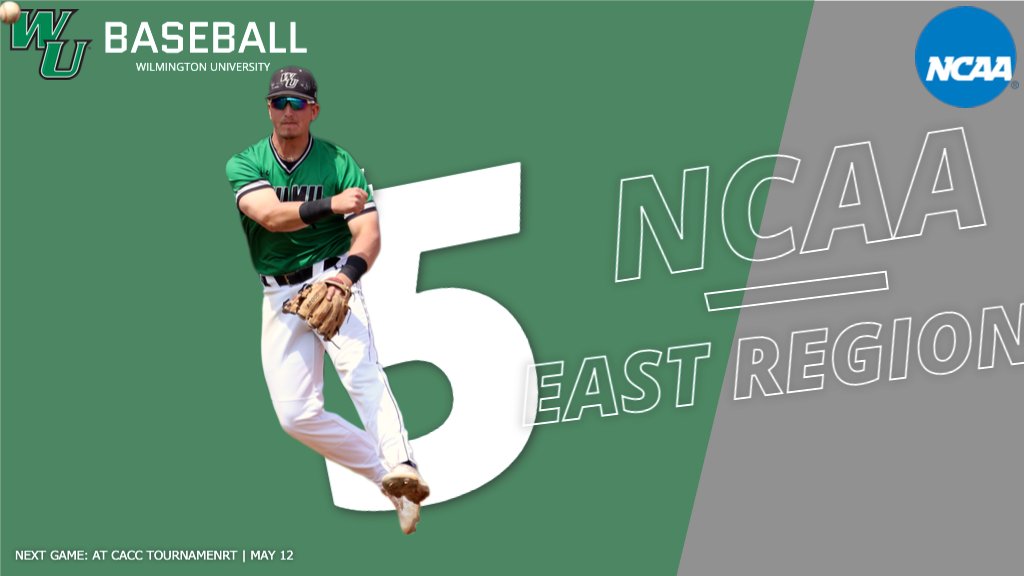 Wednesdays are for NCAA Regional Rankings and this week we have 3 ranked teams! #LetsGoCats #WilmUSoftball - 4 #WilmUBaseball - 5 #WilmUMLax - 6 The men's lacrosse selection show is Sunday night followed by the softball selection show on Monday morning. #LetsGoCats