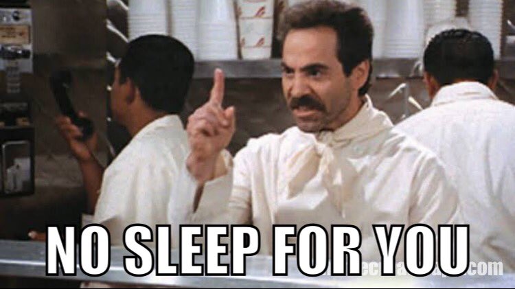 Sleep apnea’s a bitch. Soon as #Loadshedding kicks in: