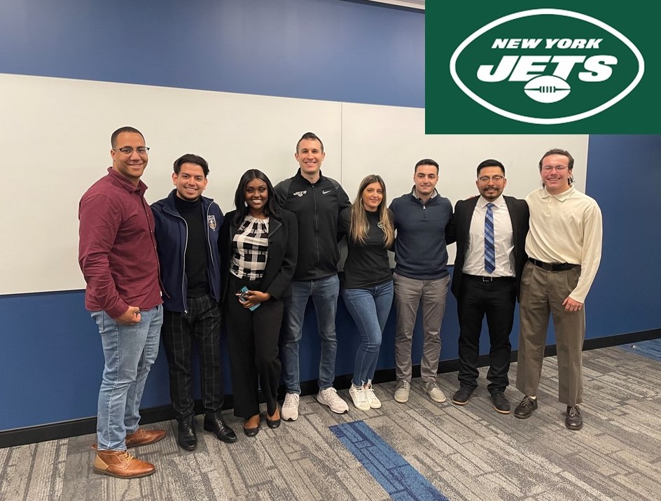 Thanks <a href="/dankaufmann/">Dr. Dan Kaufmann</a> and <a href="/nyjets/">New York Jets</a> staff for hosting the <a href="/CbpmKean/">KeanCBPM</a> sports marketing live case. Congrats winning team #KeanUniversit