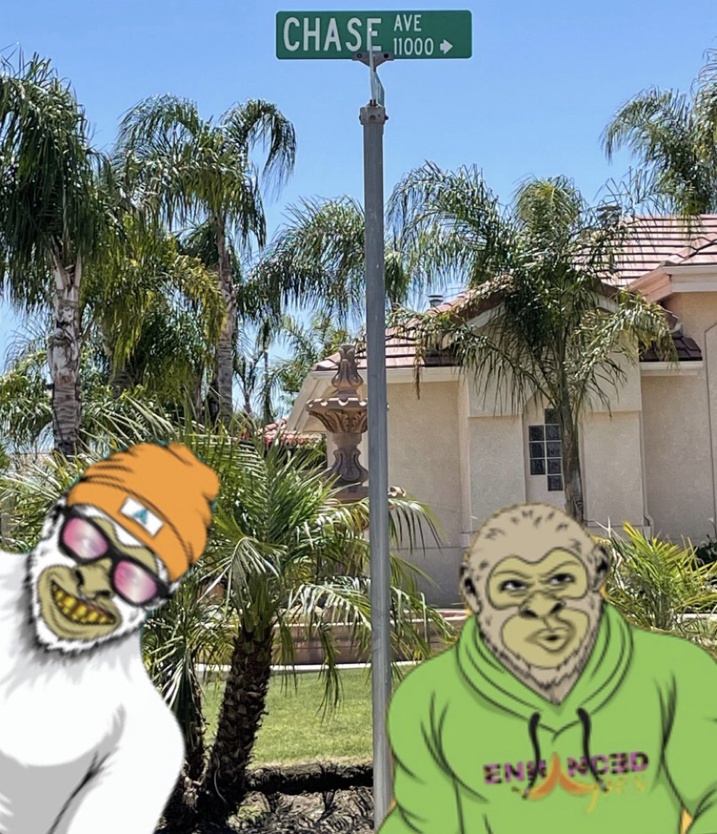rattatmat99's tweet photo. The Homies wanted to take a selfie for the 50 Cent of #cryptocurrecy @SafeMoonAce on #ChaseAve out here in #bakersfield WHOOP WHOOP!
#EnhancedApes #BUIDLCrypto #nft #NFTGiveaways #NFTProject #NFTCommmunity #nftcollector #NFTcollectibles https://t.co/SUsq9CmIGO