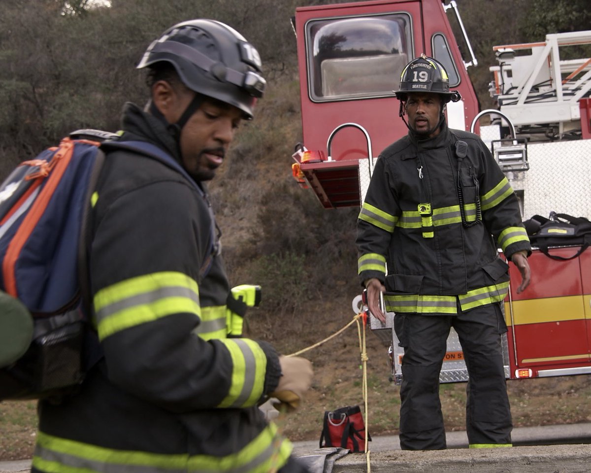 Station19's tweet photo. Join us in recognizing the courageous and selfless firefighters who serve as our heroes every day. ❤️ Happy #InternationalFirefightersDay from #Station19. https://t.co/JHaepO6yFM