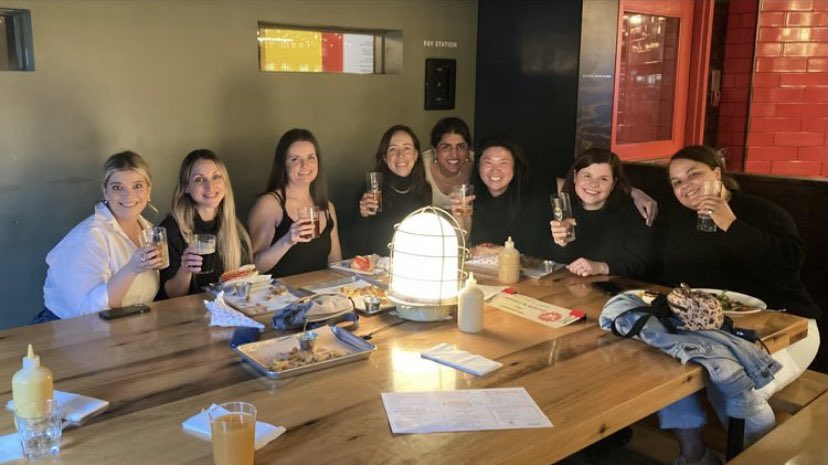 J_Marron's tweet image. #techladies reunion after 2+ years! Thanks @DaniMcSmith for organizing and connecting us all ❤️