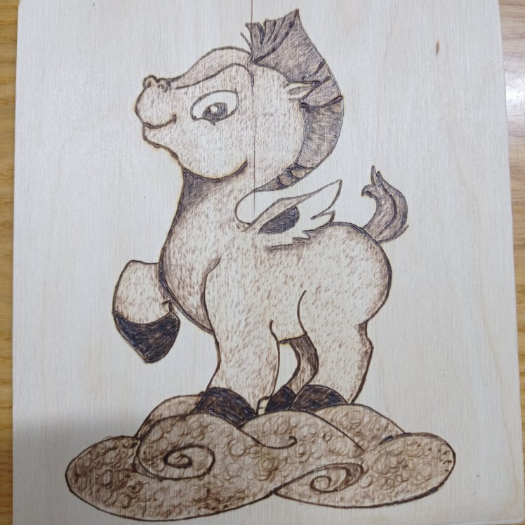 CsillaChannel's tweet photo. baby #Pegasus on wood #hercules #DisneyPlus #CuteAnimals #babyanimals #cutecartoon #cartoon #magicalcreature #magical https://t.co/UwY3PqfAPu
