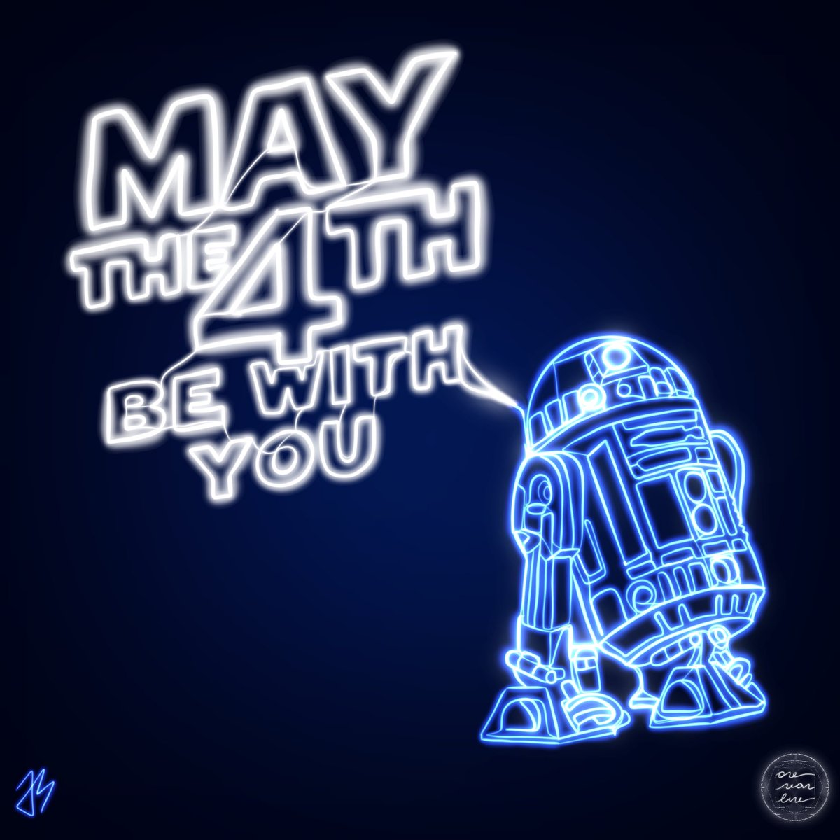 ONE_NEON_LINE's tweet photo. #happy Star Wars Day!!!
@StarWarsLA

#MayThe4thBeWithYou #MayTheFourthBeWithYou #neon #digitalart #StarWarsDay https://t.co/8pTqwZBmbY