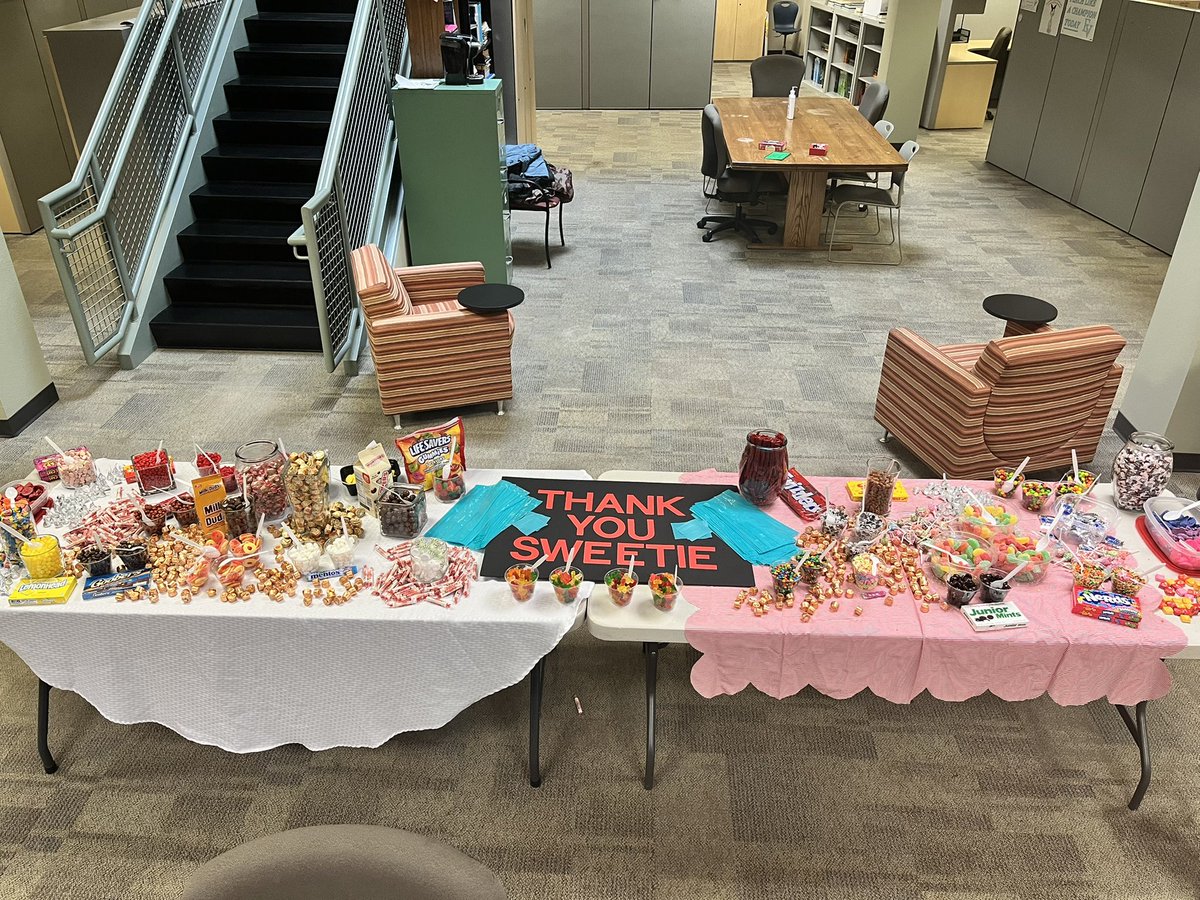 evhspto's tweet photo. Teacher Appreciation Week! Stop by 9/10 staff lounge grab a bag &amp; fill it w/ your favorite candies! https://t.co/bgS95pD8RK