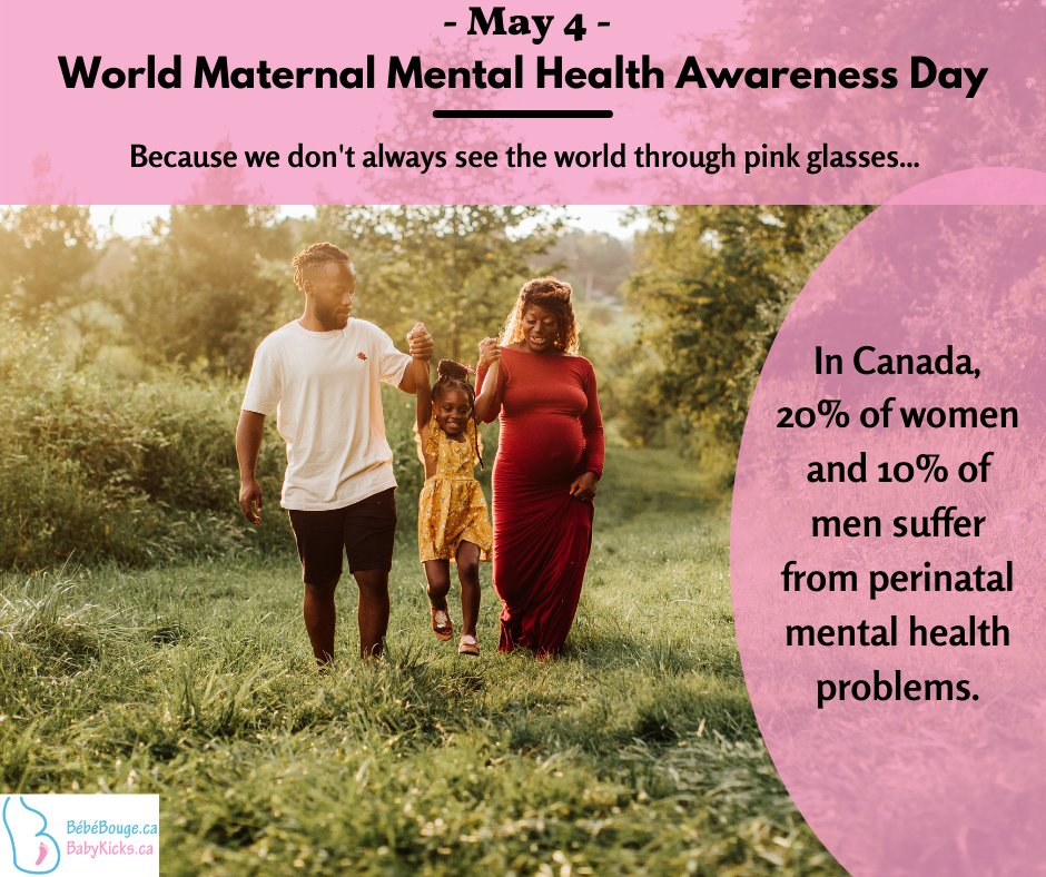 On this World Maternal Mental Health Day, let's ask a mother to be or a new mother how she's doing. We usually are focused on the baby's welfare but we forget the mothers (and the fathers) who could be struggling with mental health problems. Let's tell them we care. #WorldMMHDay