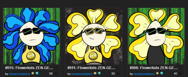 ReveNewYou's tweet photo. If you are a fan a collector of the #FlowerKid #Nfts and you are familiar with @renpencreations .
You missed out on some heat( I got me some 🔥 1/1s) but the best has yet to come!
Go give this #davincigallery artist a look!
#artist #nfts #harmonyone $one @davinci_gallery https://t.co/EuImsPRqT7
