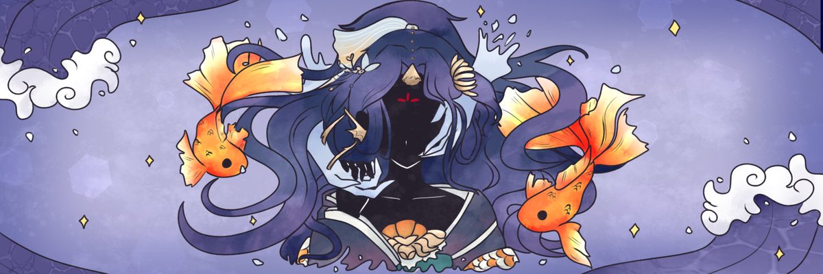 shes_eee's tweet photo. “The Tale of a Goldfish Princess and the Ballad of the Night”
🎨: @Hira__Su
#edellustrations https://t.co/lpieVkdRQp