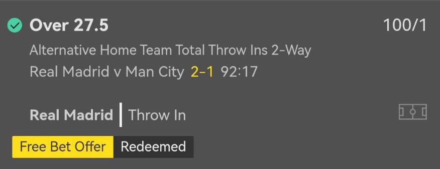 TipsterCharlie's tweet image. WHO FUCKING JOINED US!!!!

100/1 WINNER BABY!!!!!

SMASH ❤️ IF YOU JOINED US!!!

LETS GO!!