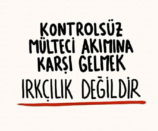 Kendi ülkemde mülteci gibi yaşıyorsam tabiki de sonuna kadar ırkçıyım. Yeter. 

#ırkcıyım
#Sığınmacıİstemiyoruz