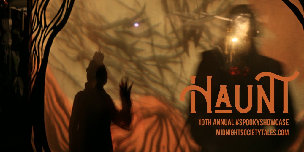 Mdnight_Society's tweet photo. Open call for submissions! The 10th year of the #SpookyShowcase is upon us. This year's theme? HAUNT. 👻
To learn more and sign up as an artist, author, or both, please visit: https://t.co/nrMCbKVYz8
#amwriting #artistsontwitter https://t.co/6Y6n5WB70v