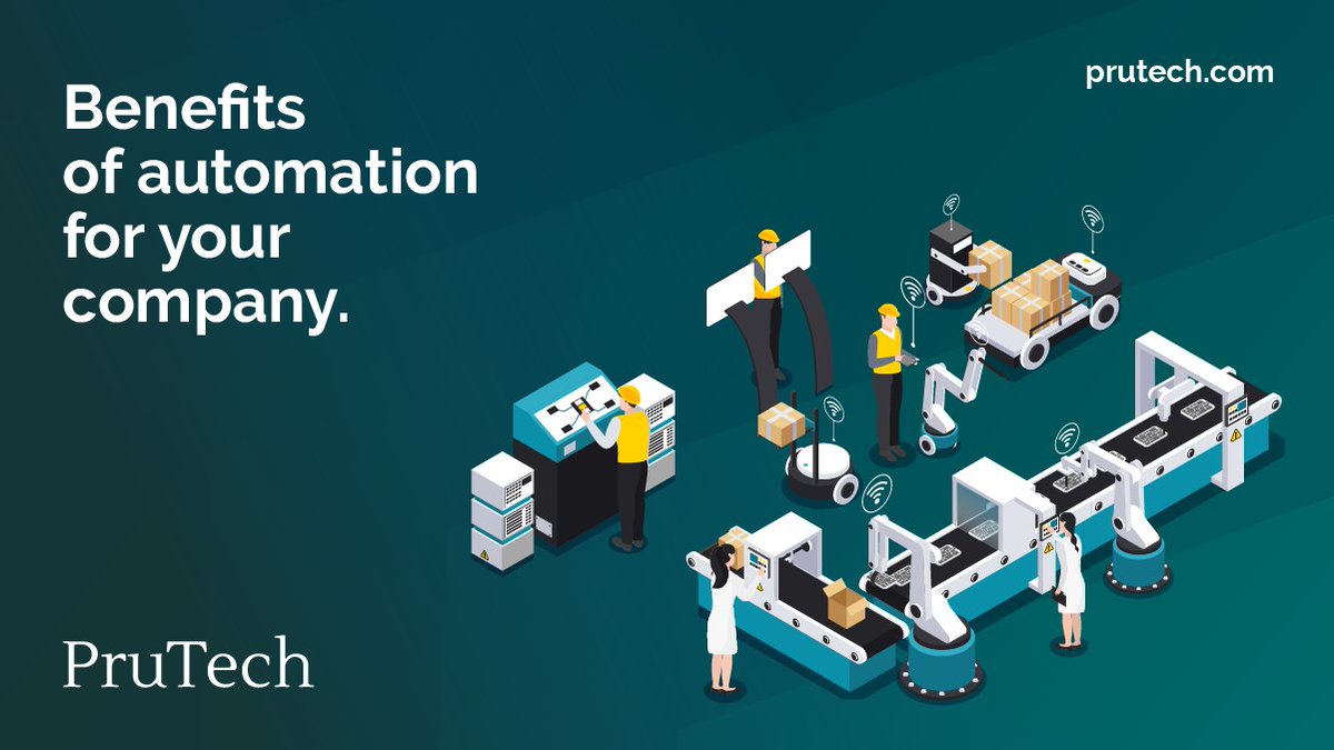 PrutechUS's tweet photo. Automate processes in your company creates an improvement in the satisfaction of your employees and consequently is reflected in your customers, in addition to having greater security and a better ROI for your company. https://t.co/1i5V8FHE6X 
#Security #ROI #RPA #Automation https://t.co/Xw1Rk0SLuV