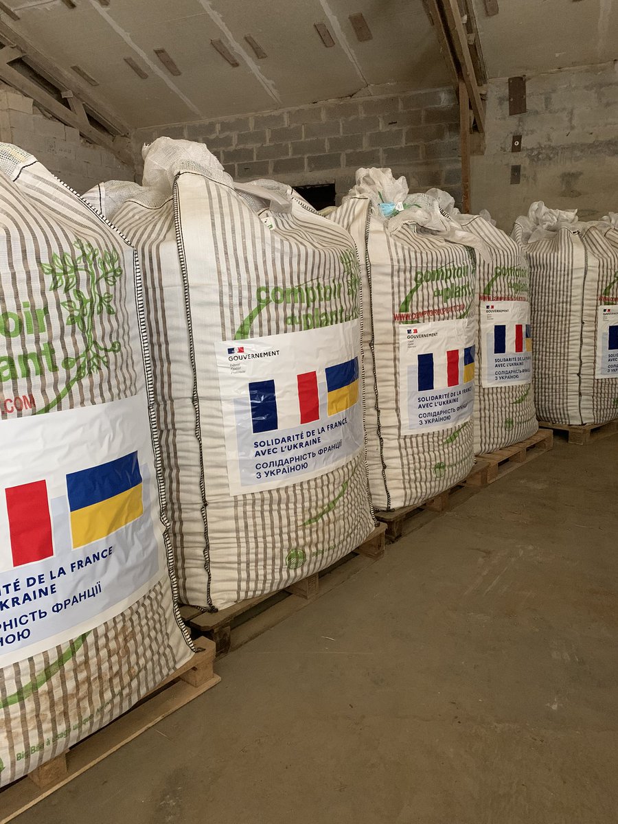 Comptoir du Plant participe à l’opération de dons de plants de pommes de terre pour les producteurs d’Ukraine, organisée par le centre de Crise et de Soutien (CDCS) du Ministère des Affaires Étrangères.