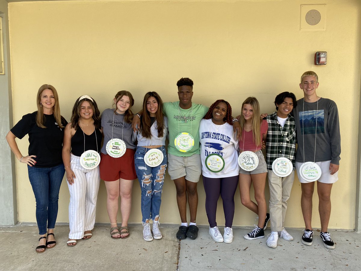 DeLand High’s new executive board SGA officers.