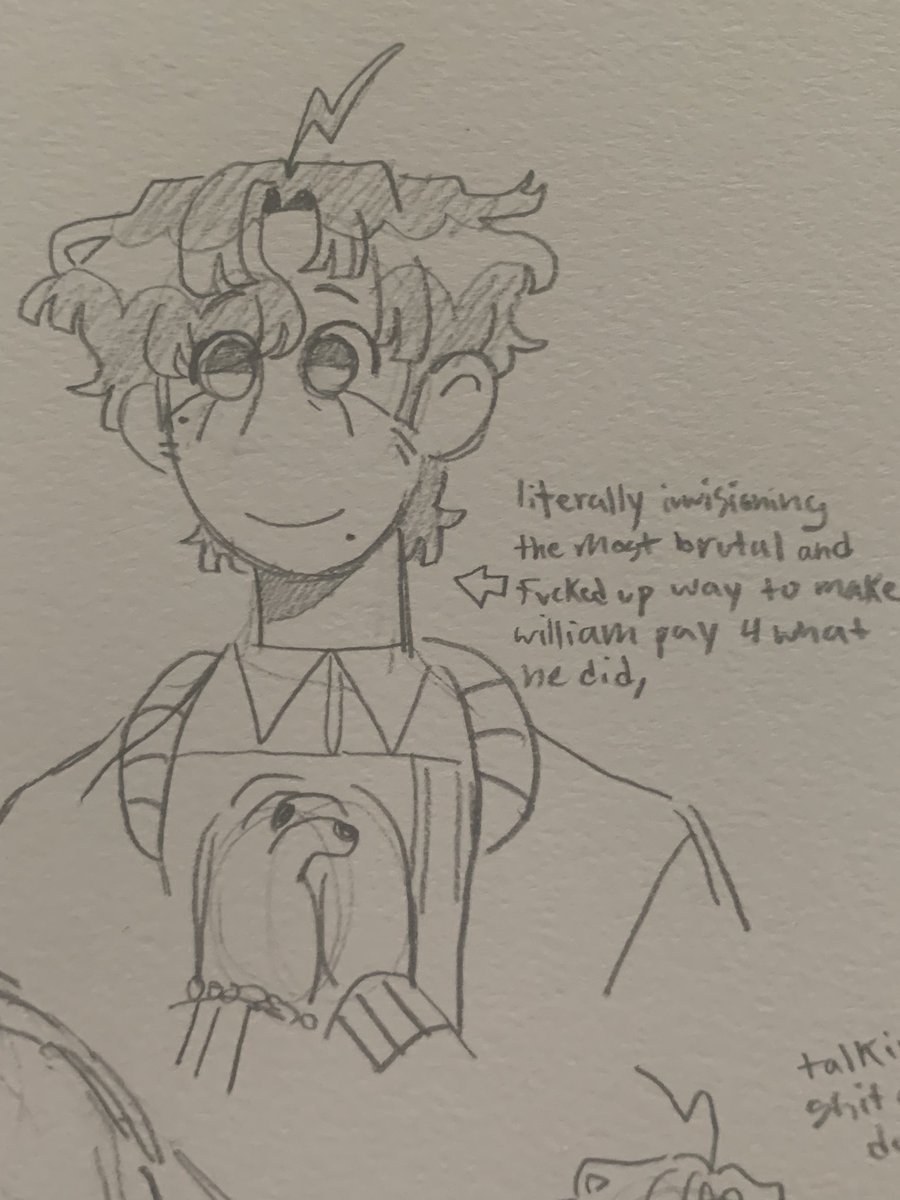 Pleas god allow him to get violent, he deserves to get payback (these doodles had violent intent behind them but I dunno if that comes through) #blueycapsules