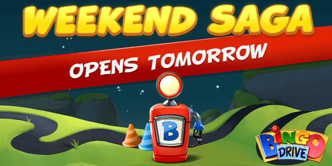 BingoDrive's tweet photo. Get your engines ready and your daubers in hand for some BINGO DRIVE!💚

WEEKEND SAGA Opens tomorrow, and if you complete at least one collection, you could win 100 BINGO CREDITS!😍🚘

🎁 https://t.co/0xRHzVkTSP

RETWEET the adventurous BD Fun!✨ https://t.co/2VXqFgHw5M