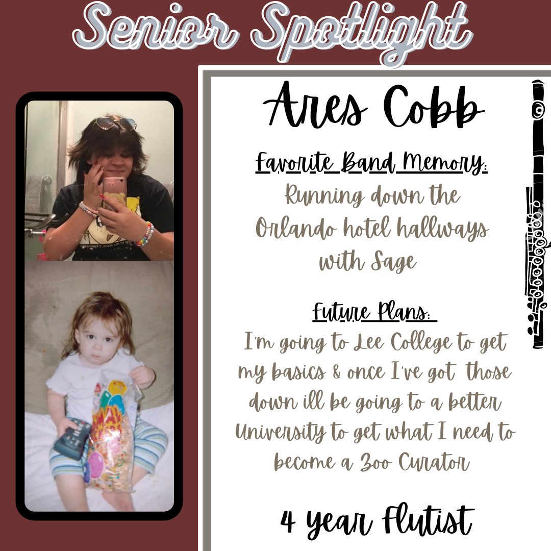 SENIOR SPOTLIGHT// ARES COBB