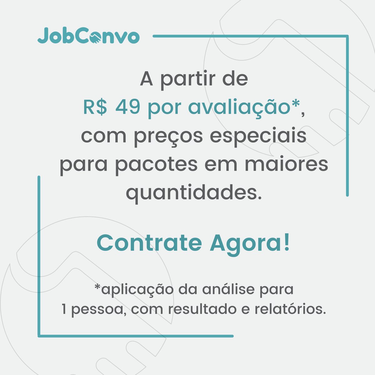 JobConvo's tweet photo. JobConvo agora com Análise DISC!
Contrate e eleve a qualidade do seu RH!

Saiba Mais:https://t.co/s8Uz5f7ZKl

Contrate: https://t.co/NAPWc4l4VA

#disc #testedisc #analisecomportamental #testedepersonalidade https://t.co/J582kMZllk