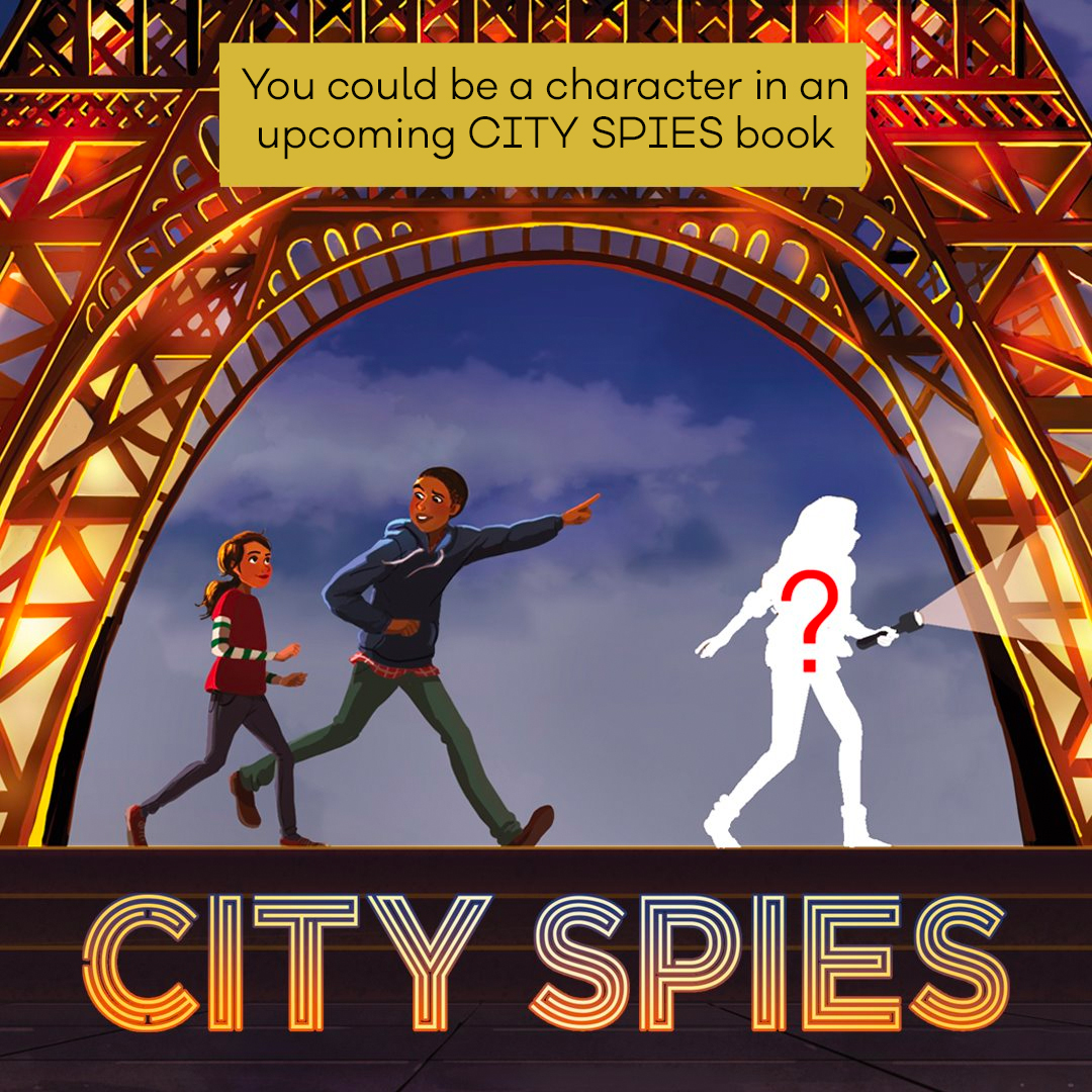 THANK YOU TEACHERS! You can enter for the chance to have a character named after you in an upcoming City Spies book. To enter, simply retweet and make sure you follow me. A winner will be randomly selected tomorrow. Look for giveaways all week long! @SimonKIDS #thankyouteachers