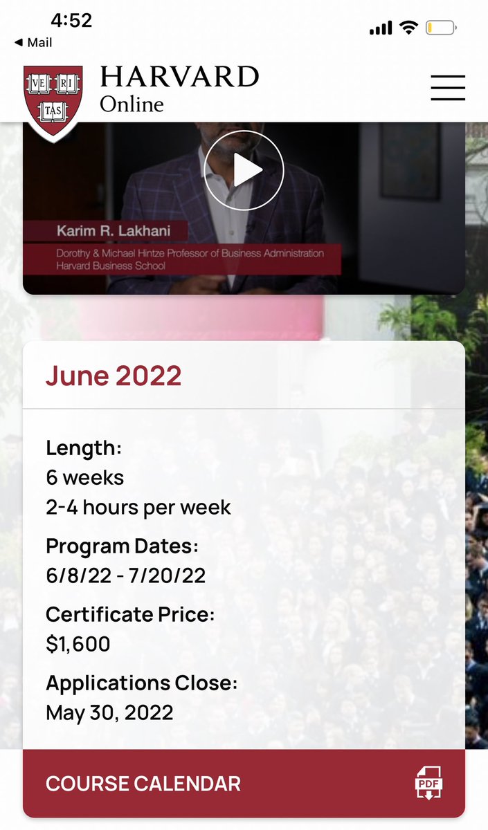 Harvard be like… we know you just completed a course but give us more of  your money 😂 nope! I’m almost done in a few weeks boo-boo!