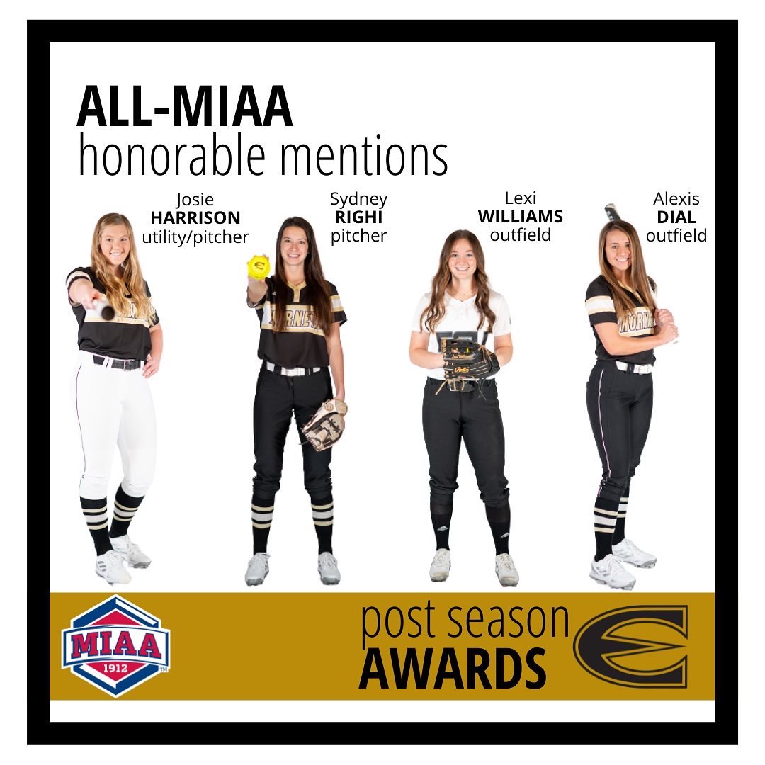 EState_Softball's tweet photo. Big congratulations are in order for these Lady Hornets who received All-MIAA honors! This is a reflection of the hard work they put in everyday. Very well deserved!

#Team49 #StingersUp https://t.co/2p2TRSlID1