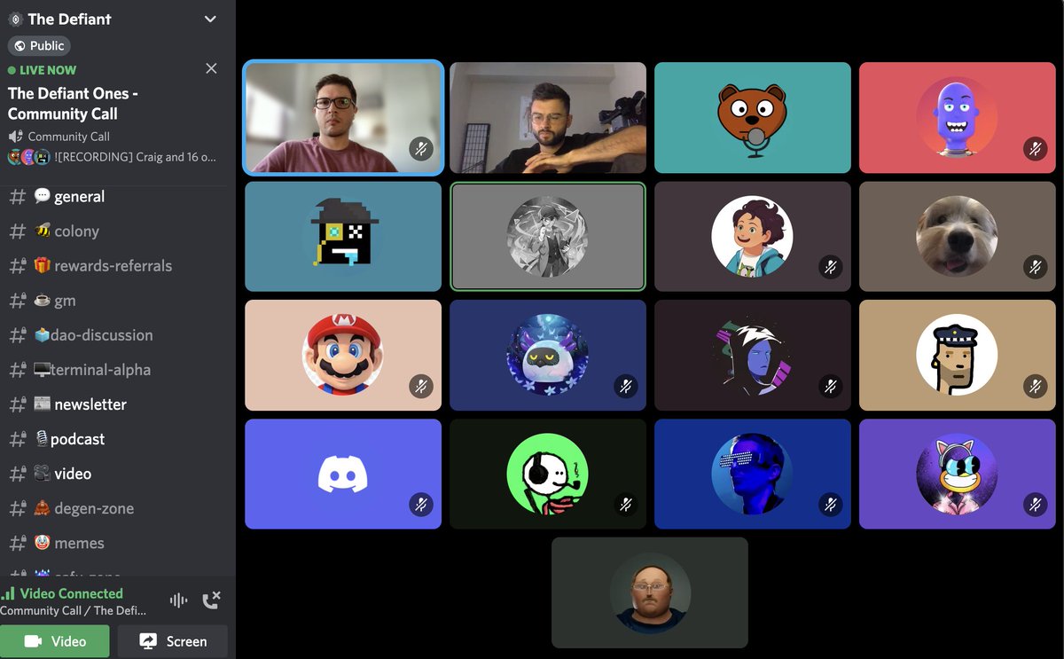 0xTakeProfits's tweet photo. @DefiantNews Thanks to everybody who attended @DefiantNews Community Call today! ✊
We had a great talk about #DeFi, #NFTs, #Web3, and #crypto in general.
I hope to see you at the next one #defier! 😉 https://t.co/YjVWOYS5tV