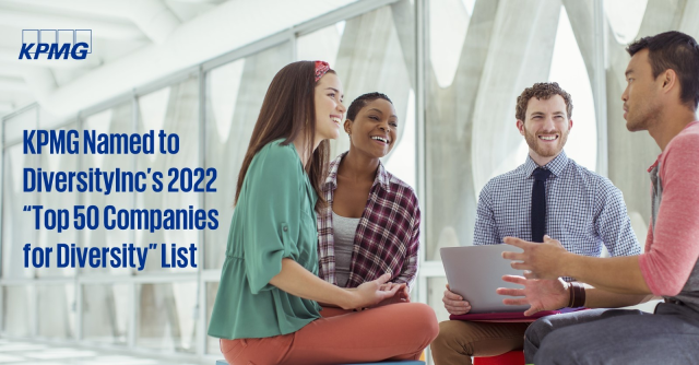 bwankoff's tweet photo. .@KPMG_US has been named a Top 50 Companies for Diversity by @DiversityInc for the 16th consecutive year!! Proud to work for a firm where #DEI is a priority. #KPMGproud #DITop50 https://t.co/BZRsEvLQQn https://t.co/RHZ0Yn5Qao