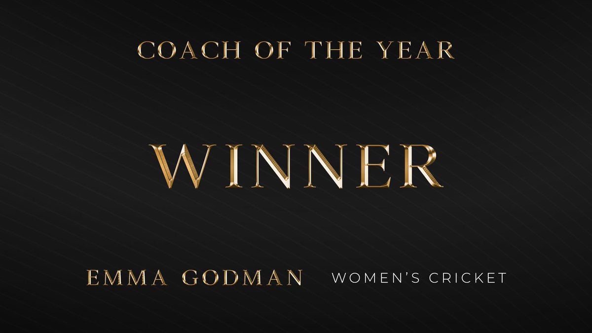 2022 COACH OF THE YEAR

🏆 Emma Godman - Women’s Cricket

#SUSPORTSAWARDS22 #ArcherFamily