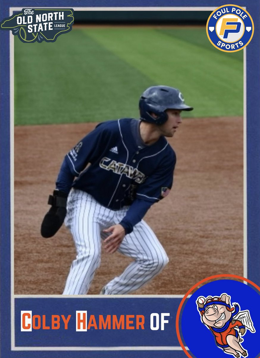 FlyingPigsONSL's tweet photo. “Stop, Hammer Time! 
Every time you see me, that Hammer's just so hype. I'm dope on the floor and I'm magic on the mic” The Hammer @ColbyHammer2 makes the grand return! #OinkYea @FoulPoleSports https://t.co/WFy9q8lKJn