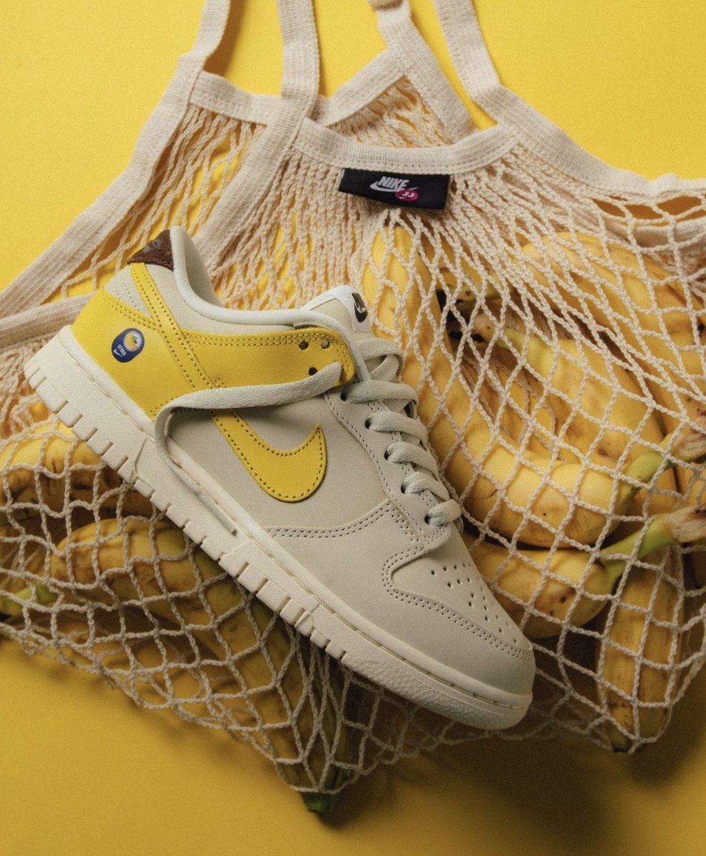 nicekicks's tweet image. “Banana” Nike Dunk Lows. 🍌
