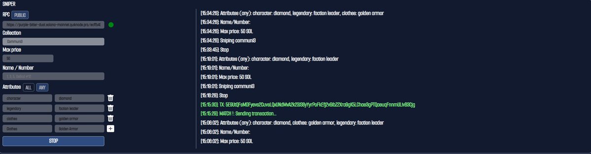 SolViewDapp's tweet image. On April 30 I posted a tweet about our progress and the features we had released, 4 days later we have an on-chain sniping bot with a user-friendly interface that worked pretty well for me today 🤙

Underpromising and overdelivering, that is what we will do 👊