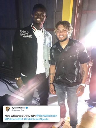 Welcome home <a href="/Mathieu_Era/">Tyrann Mathieu</a> ⚜️