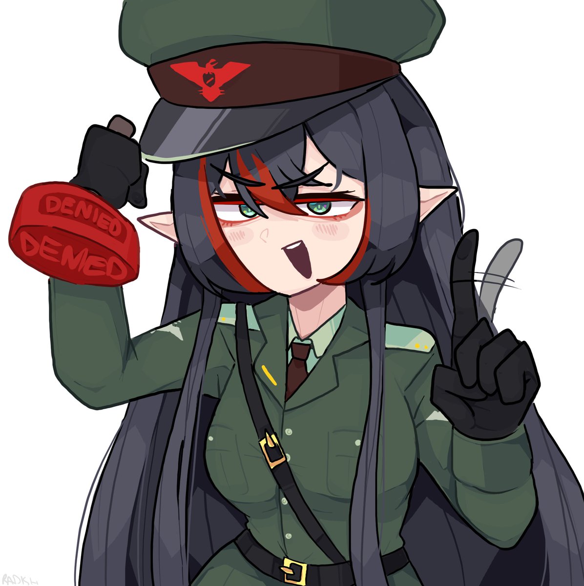 「Papr pls
#Melatikaart 」|UnfamousRadishのイラスト