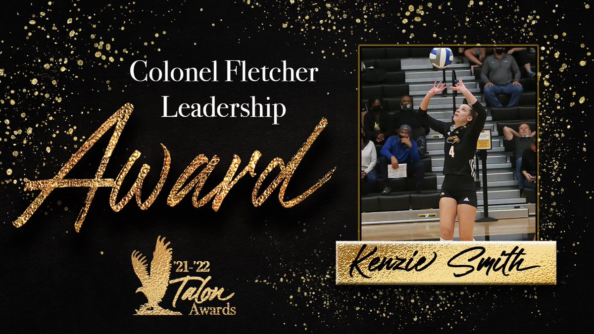 𝐓𝐡𝐞 𝐂𝐨𝐥𝐨𝐧𝐞𝐥 𝐅𝐥𝐞𝐭𝐜𝐡𝐞𝐫 𝐀𝐰𝐚𝐫𝐝

🏆 Kenzie Smith 

<a href="/SouthernMissVB/">Southern Miss Volleyball</a> | #SMTTT